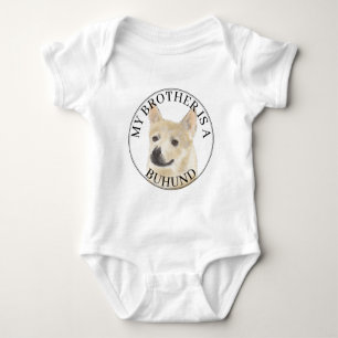 Noors Buhund Dog Big Brother Romper