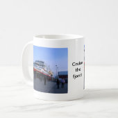 Noors cruiseschip koffiemok (Voorkant links)