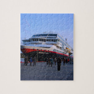 Noors cruiseschip legpuzzel
