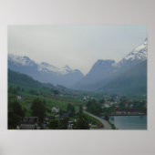 Noors Dorp Poster (Voorkant)