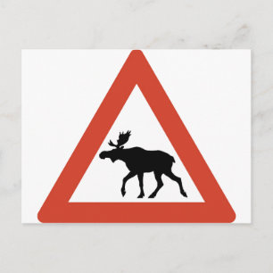 Noors Elk Briefkaart