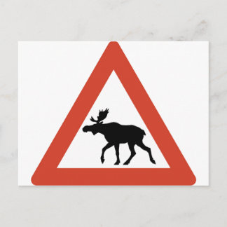 Noors Elk Briefkaart