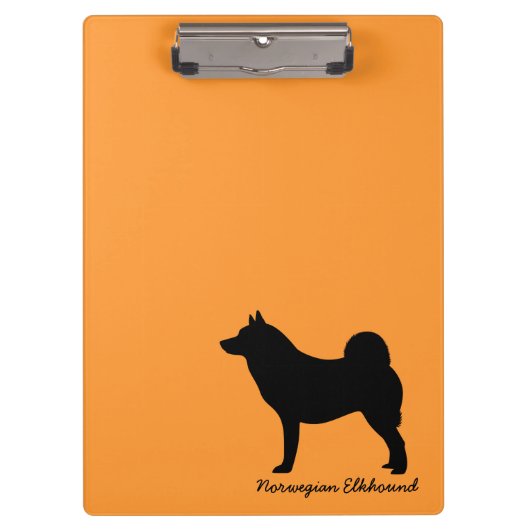 Noors Elkhound Klembord (Voorkant)