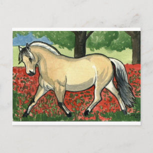 Noors Fjord HORSE ART Briefkaart