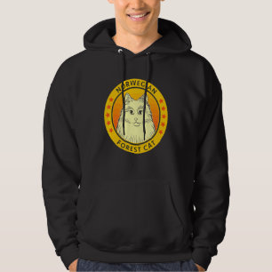 Noors "Forest Cat Portrait" Hoodie