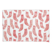 Noors kerstpatroon kussensloop (Voorkant-Links)