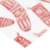 Noors kerstpatroon tafelkleed (Gekanteld)