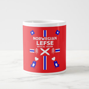 Noors Lefse Flatbrood Apron Extra Grote Beker