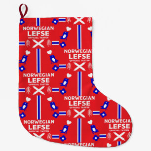 Noors Lefse Flatbrood Apron Grote Kerstsok