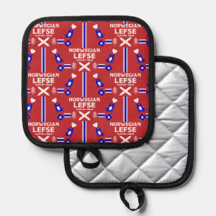 Noors Lefse Flatbrood Apron Pannenlap