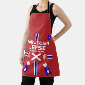 Noors Lefse Flatbrood Apron Schort (Insitu)