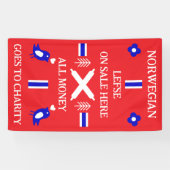 Noors Lefse Flatbrood Apron Spandoek (Horizontaal)