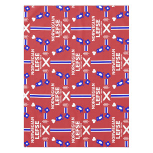 Noors Lefse Flatbrood Apron Tafelkleed