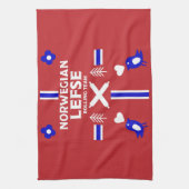 Noors Lefse Flatbrood Theedoek (Verticaal)