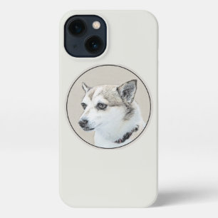 Noors Lundehund-schilderij - Oorspronkelijke honde iPhone 13 Hoesje