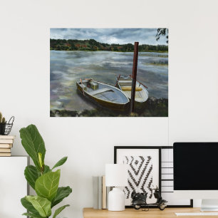 Noors meer poster