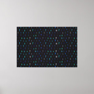 Noors 's nachts Canvas Print