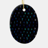 Noors 's nachts Ornament (Achterkant)