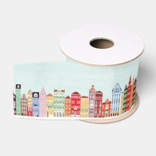 Noors Stadshuis - Scandinavische Collectie Grosgrain Lint