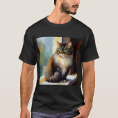 Noorse boskat t-shirt (Voorkant)