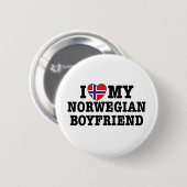 Noorse boyvriend ronde button 5,7 cm (Voorkant /achterkant)