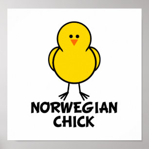Noorse chick poster
