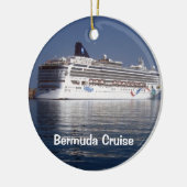 Noorse Dageraad, Bermuda Cruise Keramisch Ornament (Links)