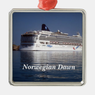 Noorse Dageraad Metalen Ornament