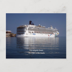 Noorse Dawn in Bermuda Briefkaart