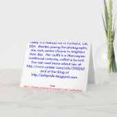 Noorse de kaartsjabloon van de Dag van de Grondwet Kaart (Achterkant)