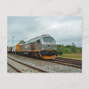 Noorse dieselcontainer briefkaart