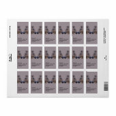 Noorse Fjord Etiket (Full Sheet)