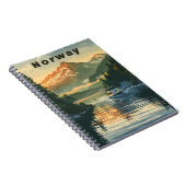 Noorse fjord notitieboek (Rechterzijde)