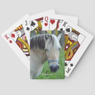 Noorse fjordpaard spelkaarten pokerkaarten