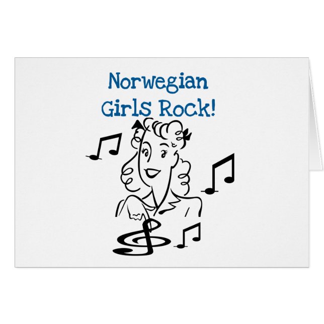 Noorse Girls Rock (Voorkant Horizontaal)