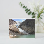 Noorse gletier briefkaart (Staand voorkant)