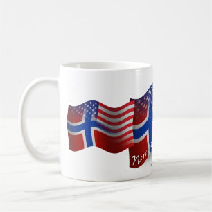 Noorse Golfvlag Koffiemok