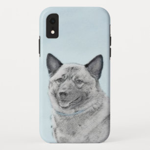Noorse goudschilderingen - oorspronkelijke hondenk iPhone XR hoesje