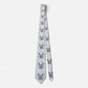 Noorse goudschilderingen - oorspronkelijke hondenk stropdas