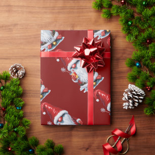 Noorse Kabouter met een Cranberry Sap Cocktail Cadeaupapier