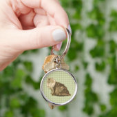 Noorse kat sleutelhanger (Hand)