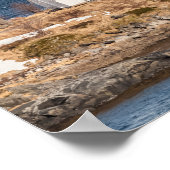 Noorse kerk Lofoten Poster (Hoek)