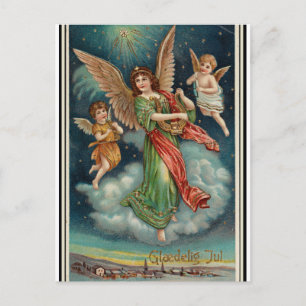  Noorse kerstfeestjes Feestdagenkaart