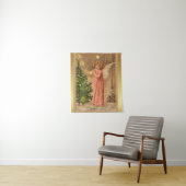  Noorse kerstillustratie Wandkleed (In situ)