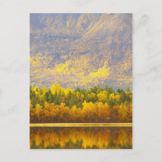 Noorse Lapland in de herfstkleuren Briefkaart