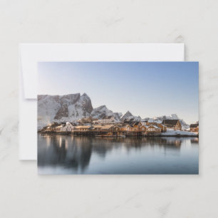 Noorse Lofoten-eilandkaart