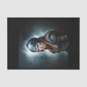 Noorse mythe: Frigg, de vrouw van Odin. Tissuepapier (Voorkant)