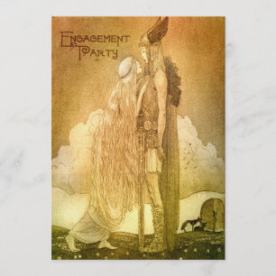 Noorse Mythologie Feestje Custom Kaart