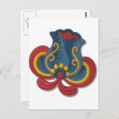 Noorse rozemarijntulp briefkaart (Voorkant / Achterkant)