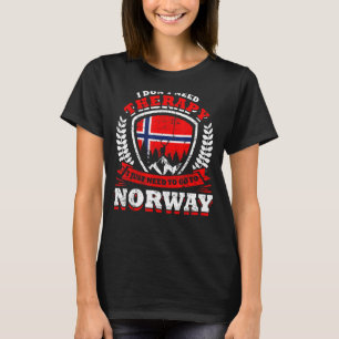 Noorse Scandinavia Deer North Cape Noorwegen 4 T-shirt